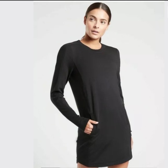 ATHLETA Balance Sweatshirt Dress - Picture 2 of 5